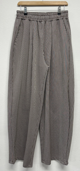 COOL STRIPE WIDE LONG PANTS 🪽🩵🥨🖤4COLOR