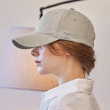 VA Curved Stud Ball Cap / Beige