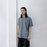 ミスト グレー ウォッシュド Tシャツ