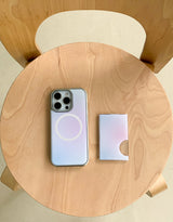  [MADE]イーブニング シルバーエポキシ MagSafe iPhoneケース