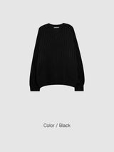 V-NECKED KNITWEAR