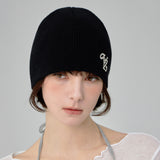 Leaf VZ Logo Waffle Beanie / Black
