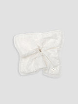 SQUARE LACE SCRUNCHIE WHITE
