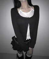 cross chain frill sk