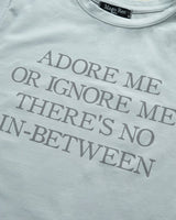 アドアミー スリムフィットTシャツ　グレー