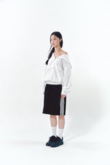 Bermuda Lace Pants Black