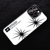Radiant Days Graphic Phone Case (Glass_WH)