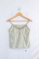 Dawn Star button sleeveless