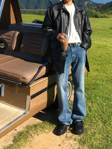 ASCLO Marco Leather Car Coat
