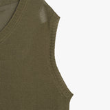 ストレンジャーレギュラービスコースVネックベスト (Khaki)
