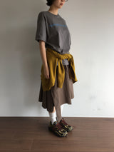 Nadine cutout midi skirt (3color)