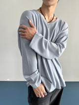 Module ベーシックワッフル Uniqlo ロングスリーブ 4C