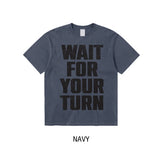 Your Turn Crack Lettering 半袖
