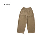 Forman Corduroy Brushed Adjust Wide Pants