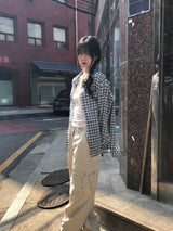 One-shoulder Ribbon Tee