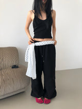 Basic Wide Sweat Pants