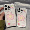 サマーフレッシュフラワースマホケース for iPhone 16 Pro Max