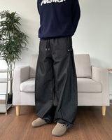 Side Snap Denim Pants