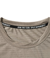 Air Vent Solid T-Shirt (Cement Beige)