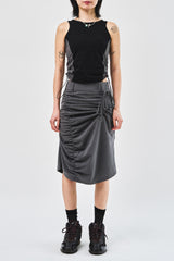 (W) Lili Shirring Skirt (2color)