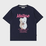 GOOREUM イラストレーションハーフスリーブTシャツ
