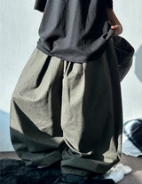 5000 ソルド 🥳❤‍🔥(BABY HOPI VER)❤‍🔥 ツープレートバルーンコットンパンツ🩶🤎💚 - 4 カラーズ