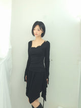 Soft-Fit Lace Edge Top