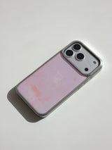 [MADE] Loveholic Epoxy Silver Bumper Case [iPhone/Galaxy]