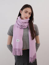 Wool touch estoni muffler (lavender)
