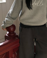[BELLIDE MADE] Cookie, stripe finger hole T-shirt