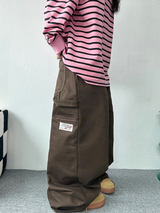 OSUワークカーペンターパッチパンツ💛🤎🖤 - 2 サイズ,３カラーズ