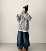 Rika Check Point Fleece Hoodie