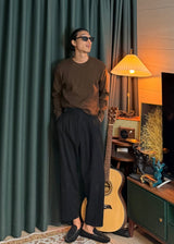 Men's ピュアクロップマッスルフィットニット 4COLOR