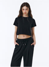 [Unisex] BASIC LINE ONE TUCK WIDE SWEAT PANTS (2color)