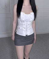 Olltii アイレット トップ (3colors)