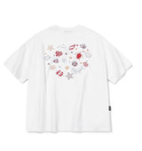Ocean Love Crop Short Sleeve Tee