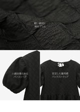 【MADE】Puff mini dress
