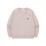 ノアールラグランVネックニット (3Color)