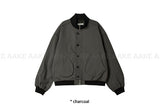 HIDDEN BUTTON TANKER JACKET