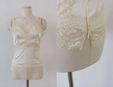 EVAN LACE SATIN RIBBON CAMISOLE