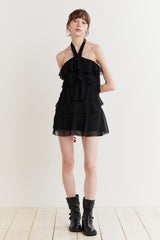BALLON DRESS black
