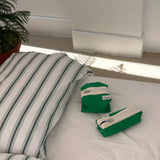 Clam round pouch _ Vivid green