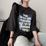 タリーボクシーフィットプリントショートスリーブTシャツ