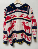 (CUTE♥ ZIPPER POINT♥/NORDIC♥) ノルディック ワンウェイ ジップアップ