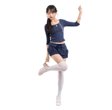 BLOSSOM PICOT MINI SKIRT [NAVY]
