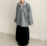 Momo Dangala Loose Fit Collar Sweatshirt
