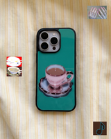 [glass bumper] black milk tea