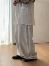 [unisex] カホル カーペンダー トレーニング バルーン ワイド パンツ