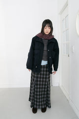 melange triangle scarf(4colors)
