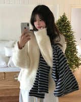Ribble Mohair Wool Round Knit